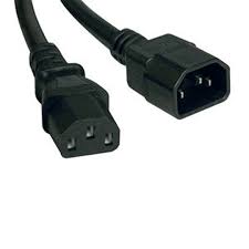 Cable de Poder C13/C14 3x0.75mm2 1.8 mt