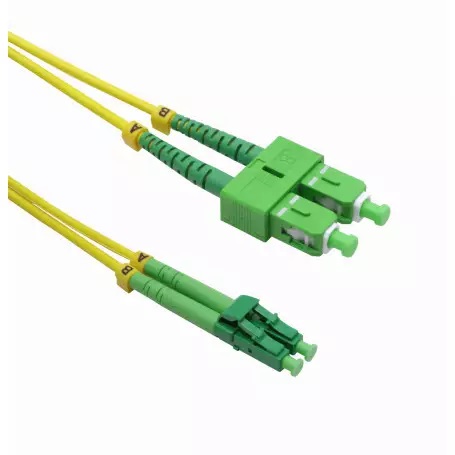 Jumper Fibra Optica SC-APC/LC-UPC Monomodo Ukbling 9.5/125 OS2 3 Metros Dx