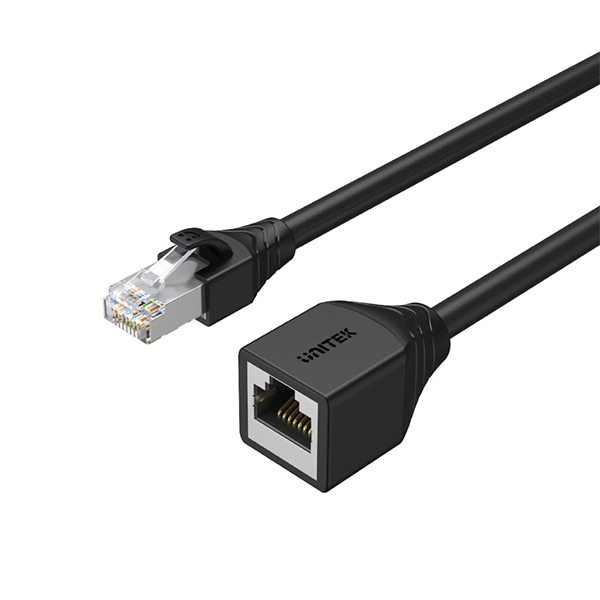 Extensor Cable de Red 1m Unitek C1896BK-1M Macho-Hembra