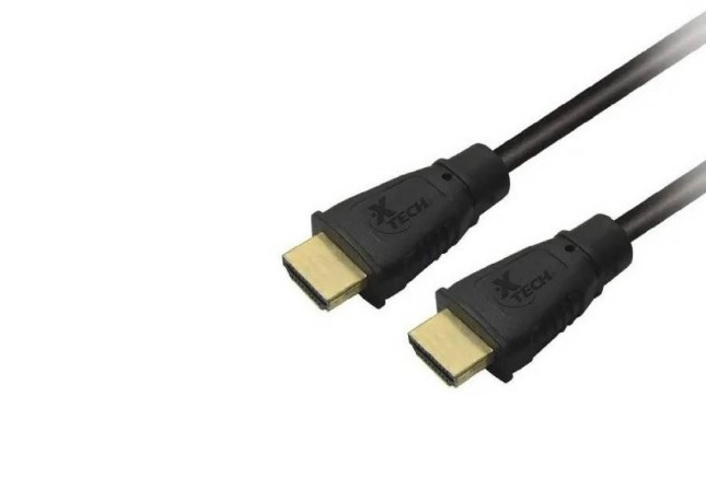 Cable HDMI M/M 1,8m XTech  XTC-311 para TV, Monitor, Proyector.