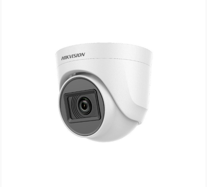 Camara Domo TVI Hikvision DS-2CE76D0T-ITPFS 2MP IR20 2.8mm con Audio