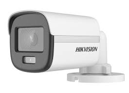 Camara Bala TVI Hikvision DS-2CE10DF0T-PFS 2MP con Audio y Luz Blanca 20m ColorVu IP67