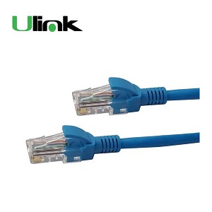 Patch Cord Cat5e 1 mt Ulink Azul