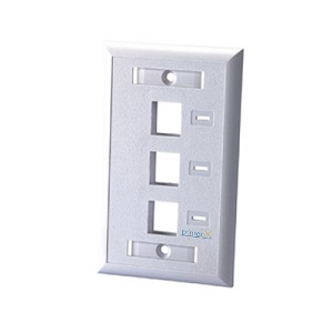 Faceplate Horizontal Triple Trimerx