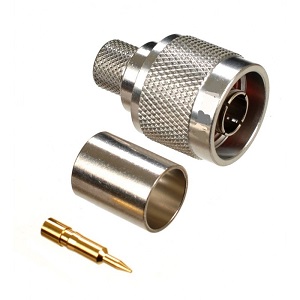 Conector Coaxial N Estandar AIR802 Macho 400-Series