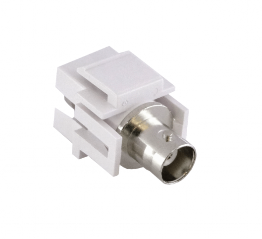 Modulo Copla BNC-BNC Hembra-Hembra Linkmade KBBWL color Blanco