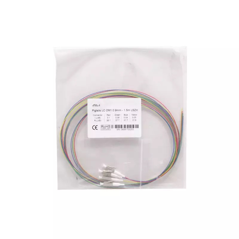 Pigtail LC Link Made JFML-4 Multimodo 4 Unidades 