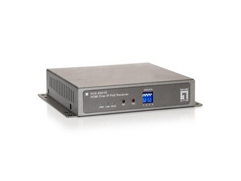 Receptor HDMI LevelOne a traves de IP PoE HVE-6501R