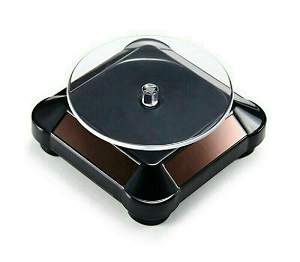 Soporte Giratorio Para Exhibir Objetos DM Negro