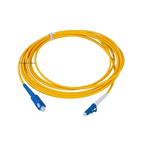 Jumper Fibra Optica QTFTTH 3 mt LC/SC Monomodo Duplex  LSZH