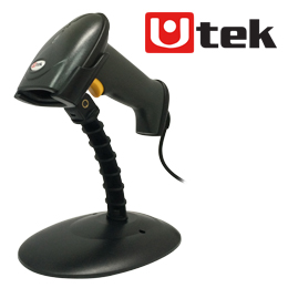 Lector Codigo de Barra USB 32 Bits y Sensor de Movimiento Utek UT-BSC2500