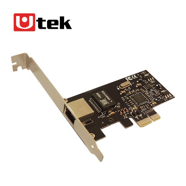 Tarjeta Controladora PCI LAN Utek UT-2PCIELAN 10/100/1000