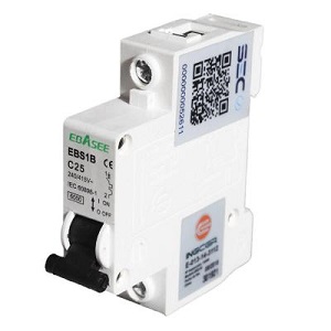 Interruptor Automatico Ebasee EBS1B 25A 1P