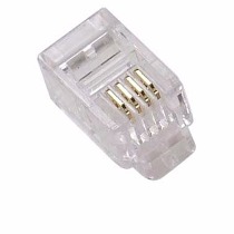 Conector Macho RJ11 Link Made 10 Unidades