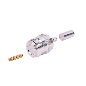 Conector N Hembra Para Cable RG-58 / RG142