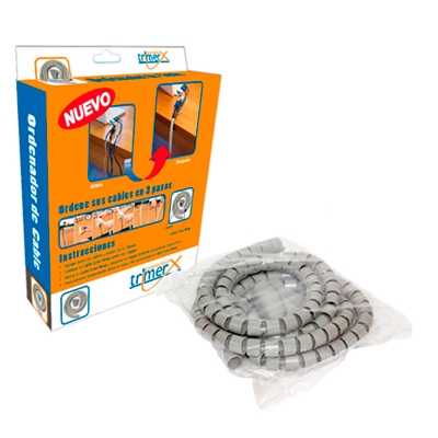 Espiral Reunidor Trimerx 22 mm 1,8 mt Gris