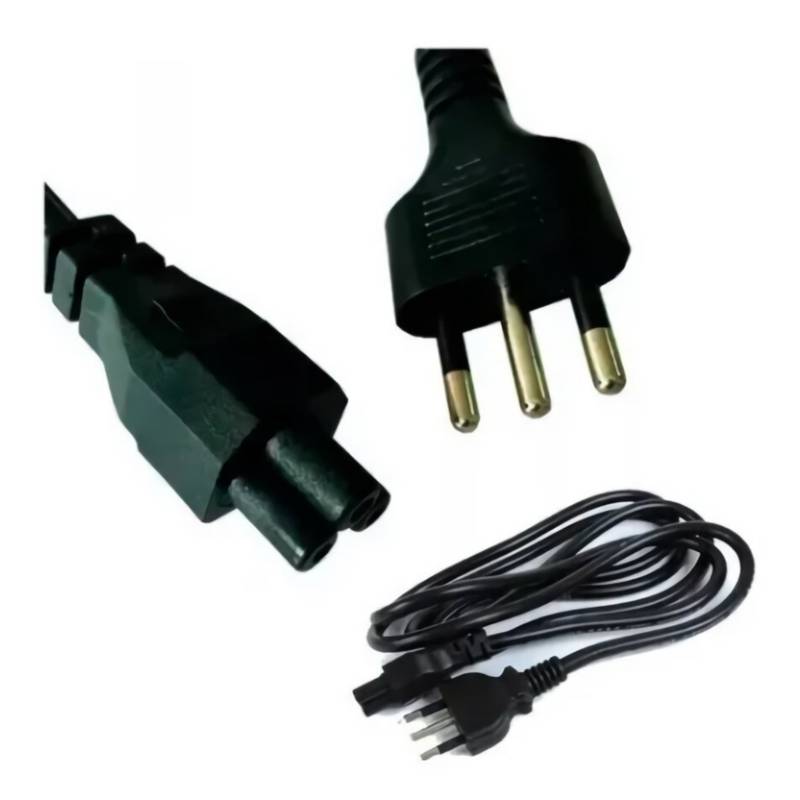 Cable de poder tipo trebol 0.60cm mt