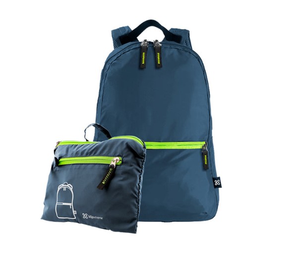 Mochila Plegable KlipXtreme KFB-001BK Facil Doblado