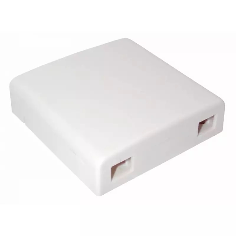 Caja Terminacion Fibra Optica BOX-2 2 Manguito 2CL Recta Blanca IP20
