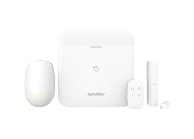Kit Alarma DS-PWA96-KIT-WB Hikvision Inalambrico Axpro PIR-MAG+CR