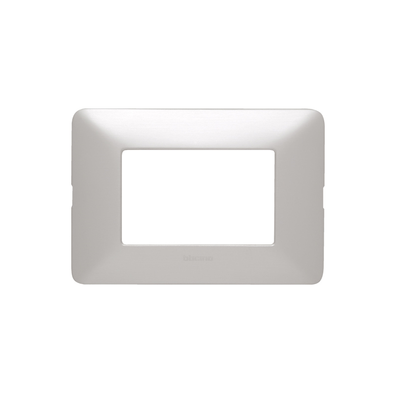 Placa Matix Bticino Natural 3P