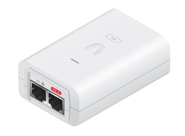 Adaptador PoE UBIQUITI POE-48-24W-G-WH 2 RJ45 48V 24W Blanco
