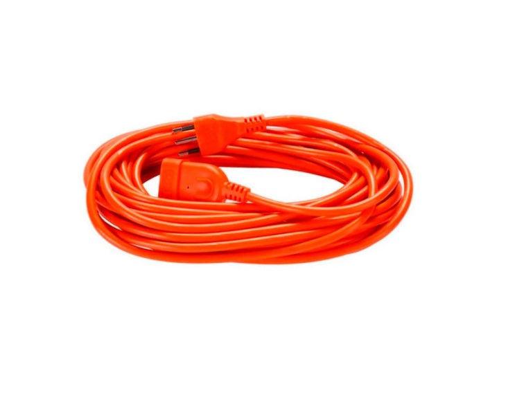 Extension electrica 1P 15m Philco 19PLC78541 color naranjo