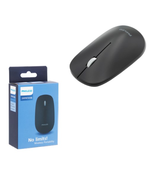 Mouse inalambrico Pro Philco 29PPR7305B color negro