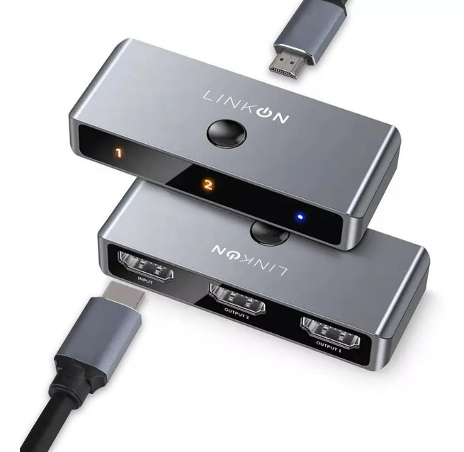Splitter Switch HDMI 3 en 1 LinkOn 4K 60Hz Hdtv