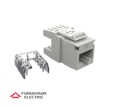 Modulo RJ45 Cat6 Furukawa 35030600 color blanco