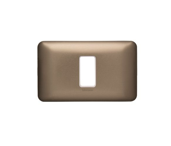 Placa Matix 1P Bticino AM503M1TI Titanio 