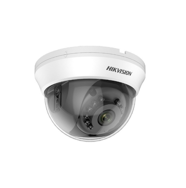 Camara Domo TVI Hikvision DS-2CE56D0T-IRMM Plastica 2MP IR20 2,8mm
