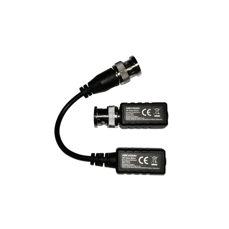 Transceptor Balun Pasivo Hikvision DS-1H18S/E-C 1Ch 4K 200m