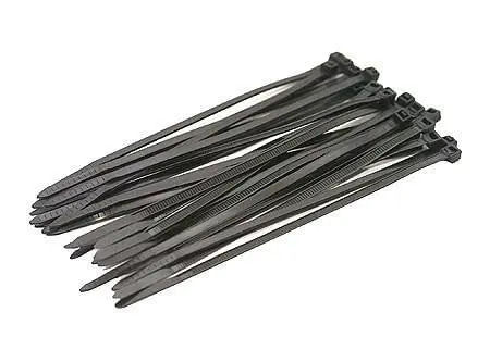 Amarra Plastica 3.6x150mm x 100 unidades color Negro