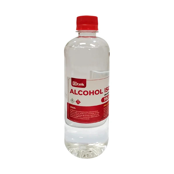 Alcohol Isopropilico 500cc para Limpieza