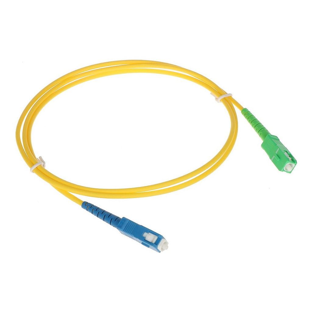 Jumper Fibra Optica SM SC/APC a SC/UPC Silver 0424 Simplex 3m