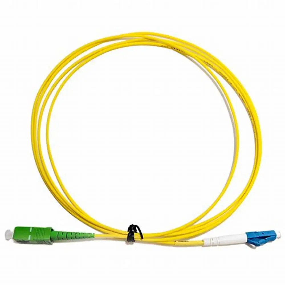 Jumper Fibra Optica SM SC/APC a LC/UPC Silver 0440 Simplex 3m