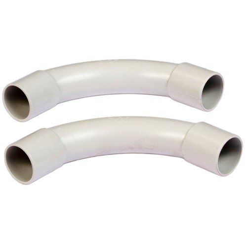 Curva 20mm Libre de Halogenos Color Blanco