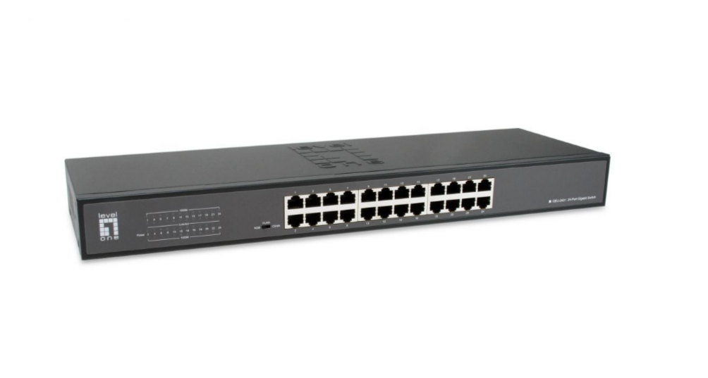 Switch Gigabit 24 Puertos LevelOne GEU-2431