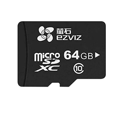 Tarjeta Micro SD 64GB Ezviz CARDT64G-D Video