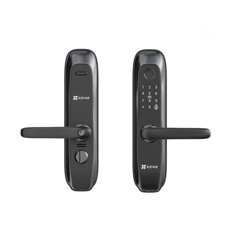 Cerradura Inteligente EZVIZ CS-L2S-11FCP Con Teclado y Detector de Huella Color Negro