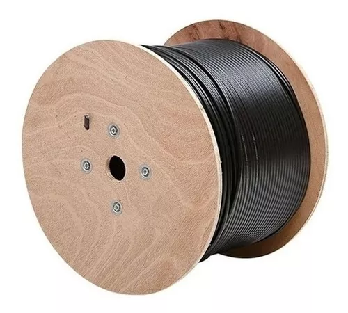 Cable UTP Trimerx Cat6 Exterior Negro