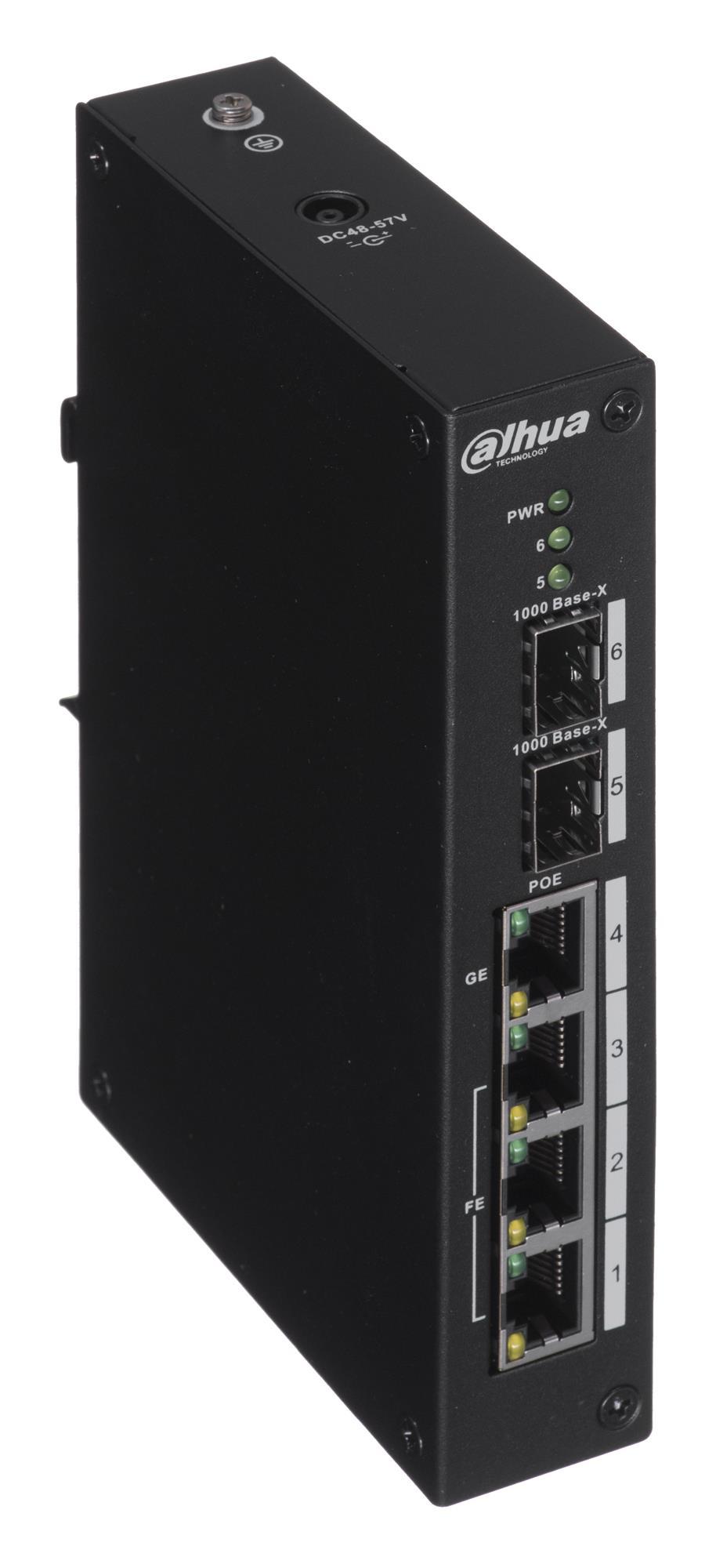 Switch PoE 4P Dahua PFS3206-4P-96